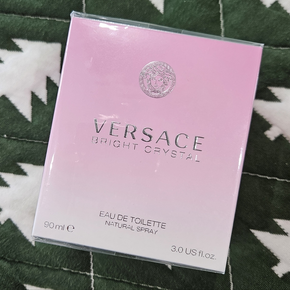 Versace Bright Crystal Eau De Toilette 3oz